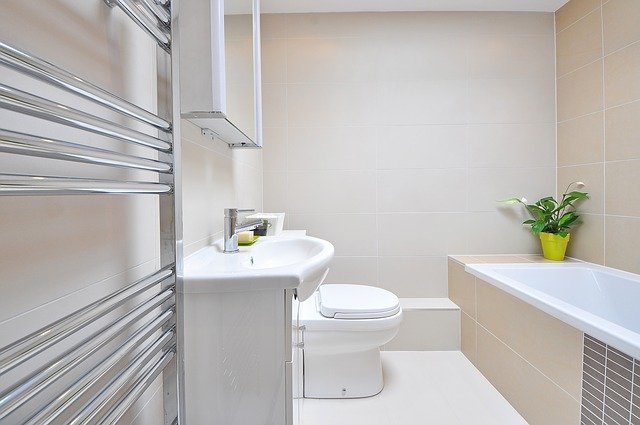 Your bathroom needs items from this list of things for your first apartment.